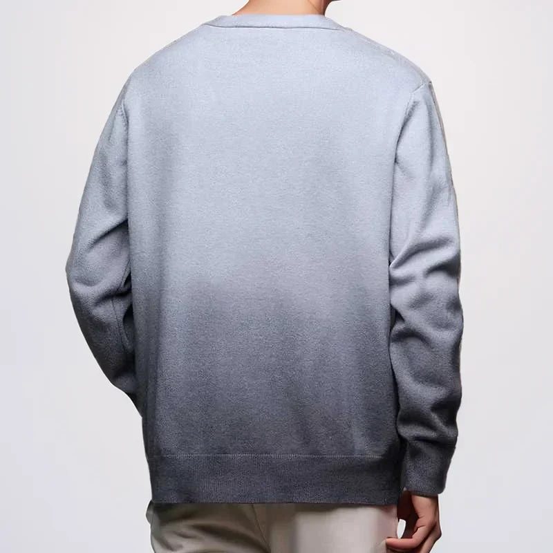 Cardigan homme automne maille chaud hiver décontracté - Rufus