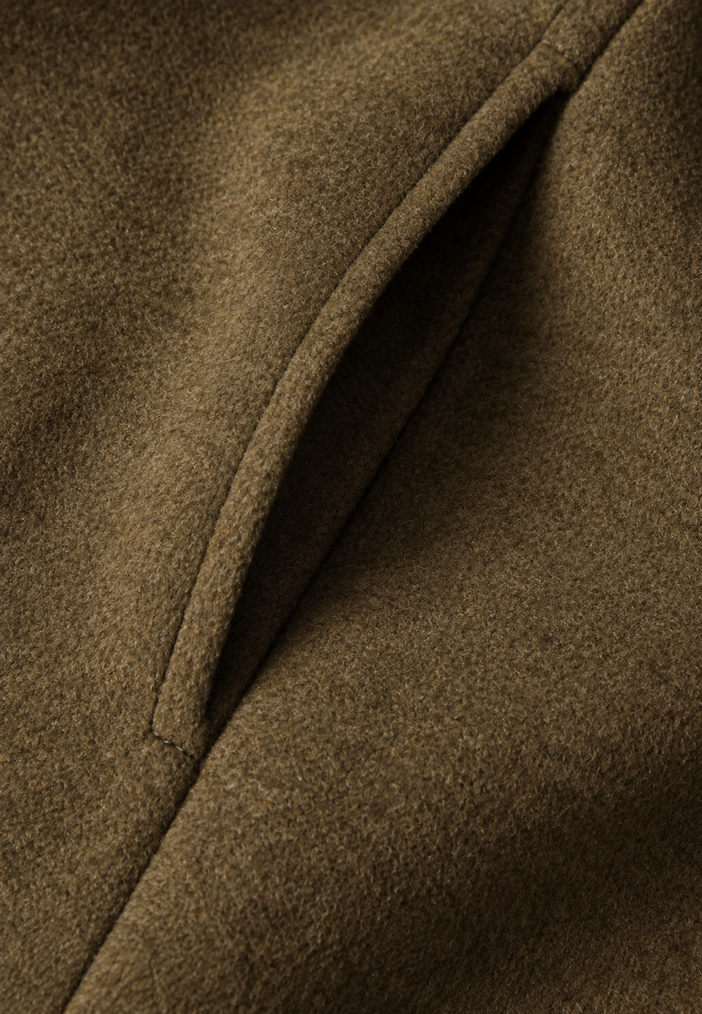 Manteau long femme col chemise boutonnage devant élégant - Aline