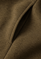 Manteau long femme col chemise boutonnage devant élégant - Aline