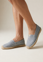 Espadrilles homme à enfiler jute semelle tressée été - John