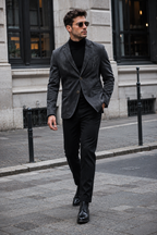 Veste jean homme effet délavé détails usés deux boutons - Ivar