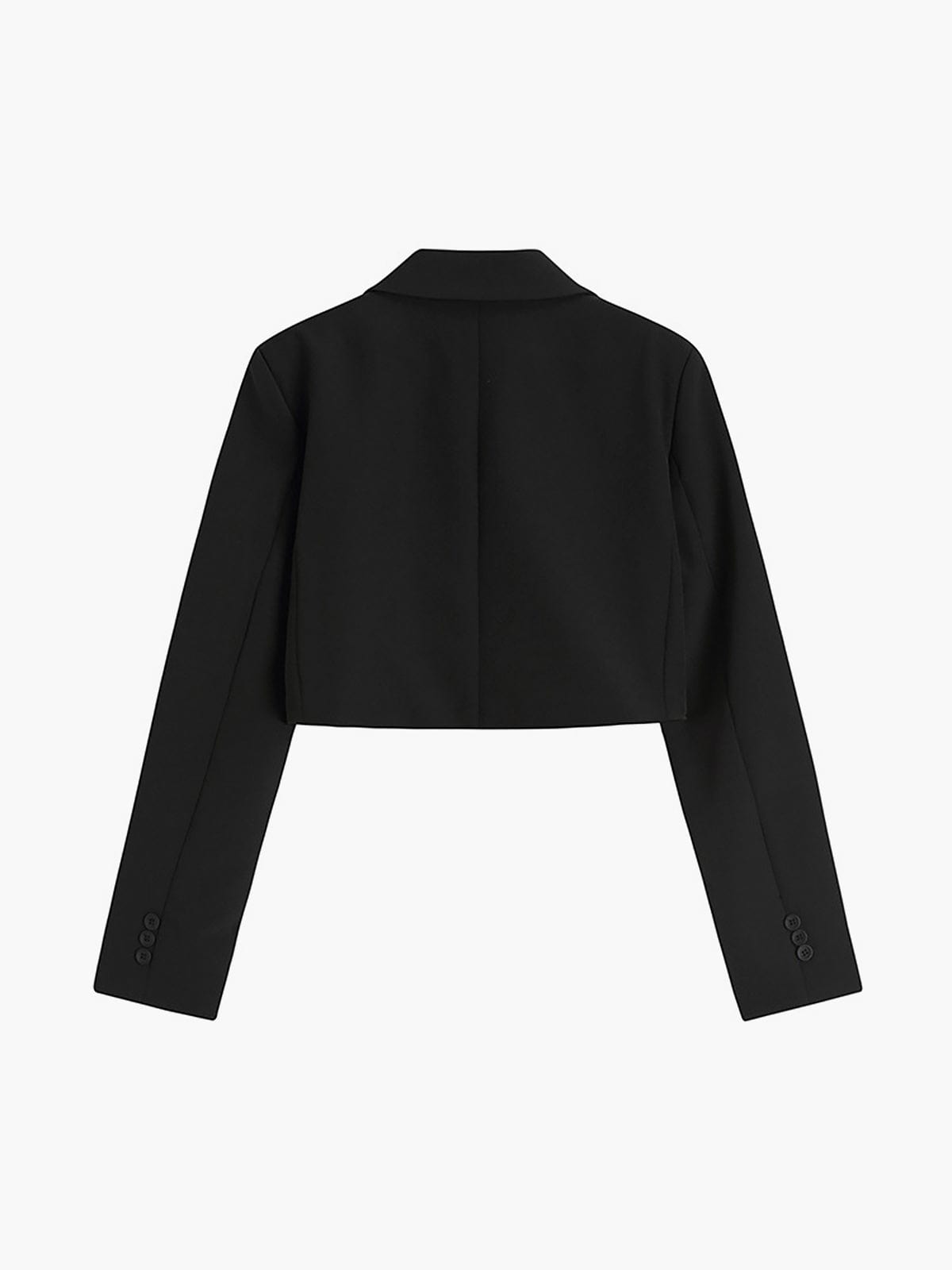 Blazer court femme coupe tailleur structuré bureau chic - Selina