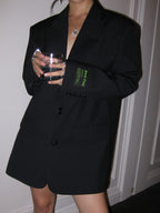Blazer oversize femme deux boutons coupe ample élégant - Lorelei