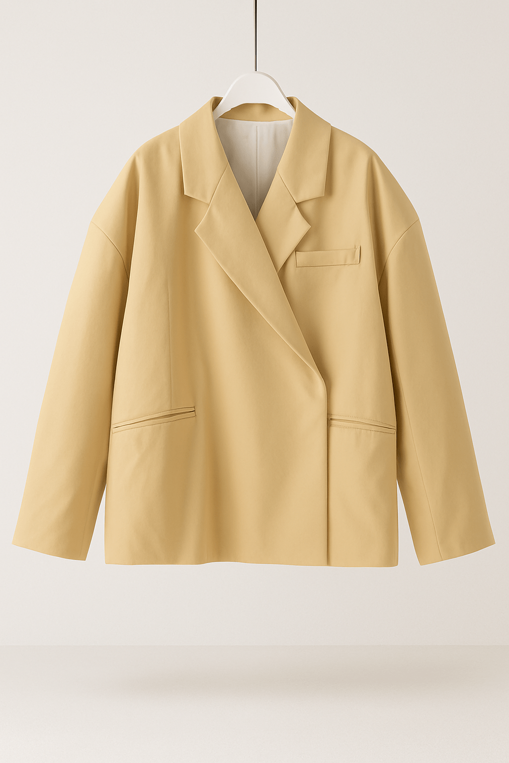 Blazer oversize femme revers coupe ample moderne décontracté - Maja