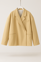 Blazer oversize femme revers coupe ample moderne décontracté - Maja