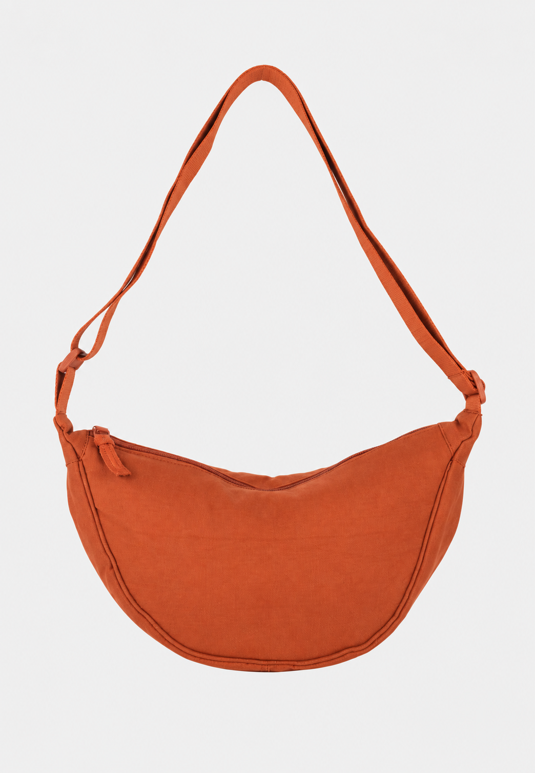 Sac bandoulière femme nylon demi-lune sangle ajustable - Apolline