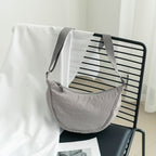 Sac bandoulière femme nylon demi-lune pratique quotidien - Vianne