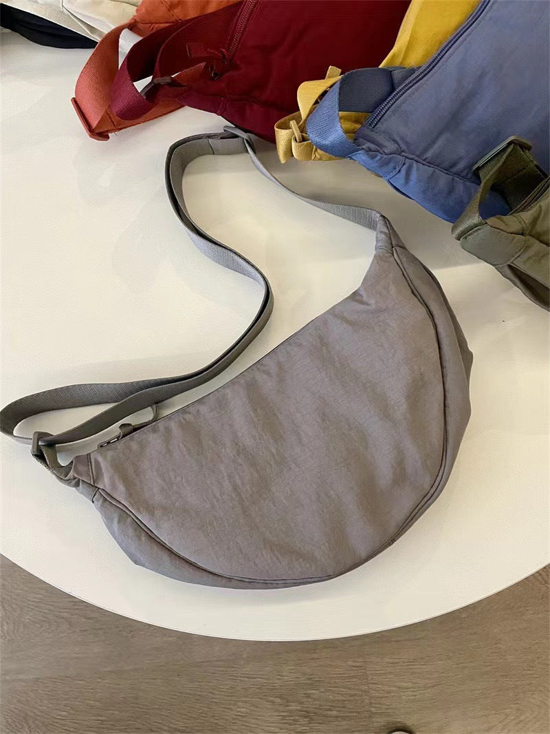 Sac bandoulière femme forme arrondie bandoulière réglable - Clémence