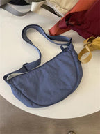 Sac bandoulière femme forme arrondie bandoulière réglable - Clémence