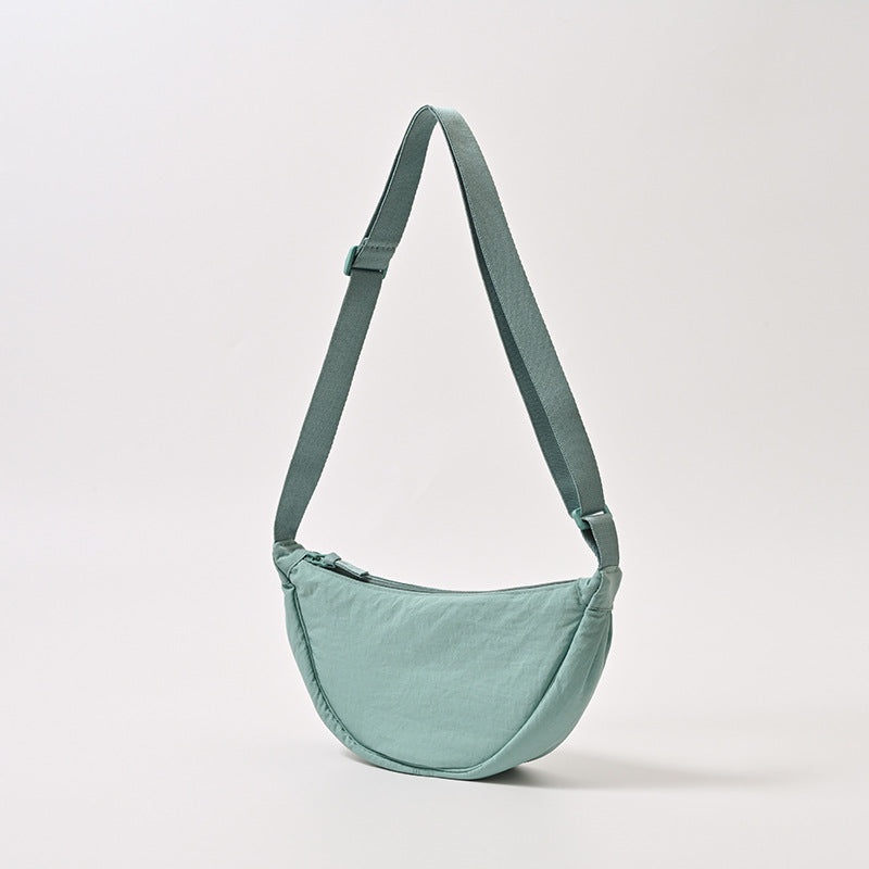 Sac bandoulière femme forme arrondie bandoulière réglable - Clémence