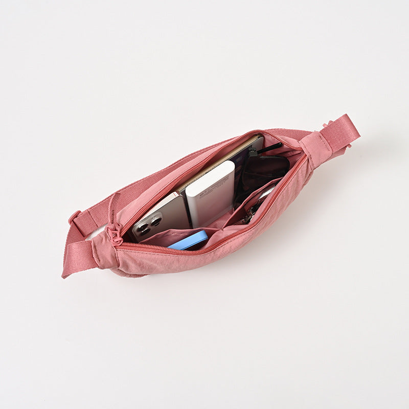 Sac bandoulière femme forme arrondie bandoulière réglable - Clémence