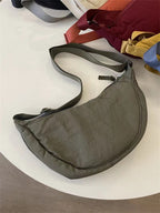 Sac bandoulière femme forme arrondie bandoulière réglable - Clémence