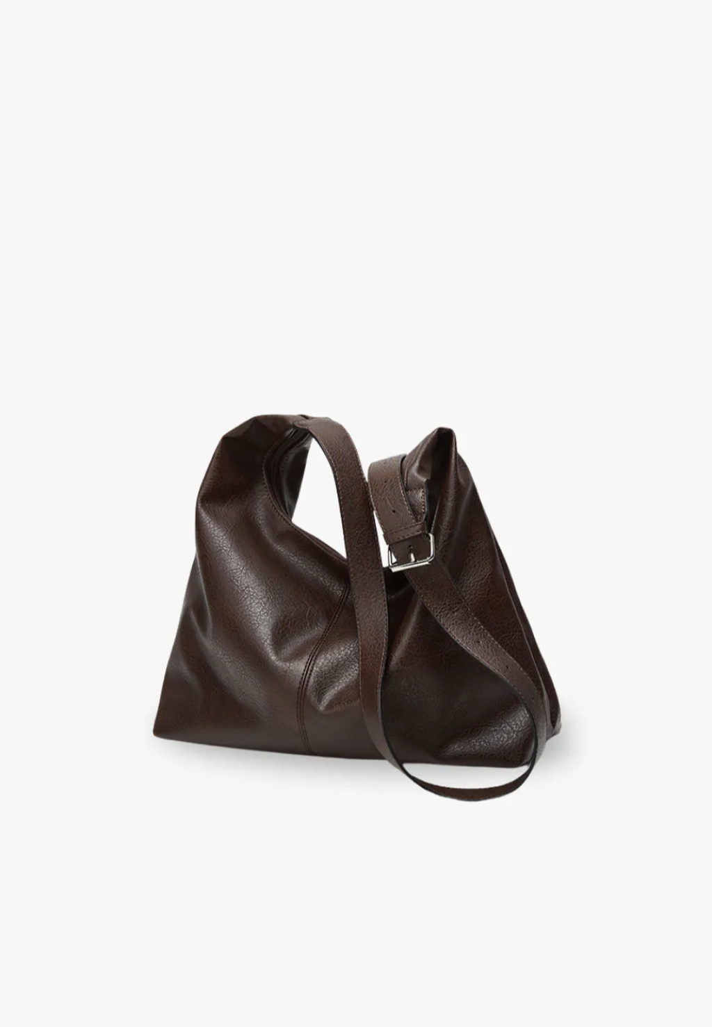 Sac porté épaule femme effet cuir anses courtes compact