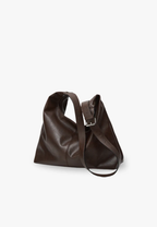 Sac porté épaule femme effet cuir anses courtes compact