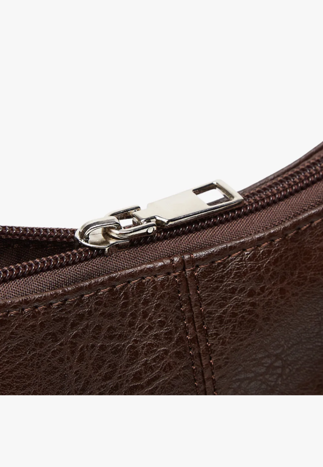 Sac porté épaule femme effet cuir anses courtes compact