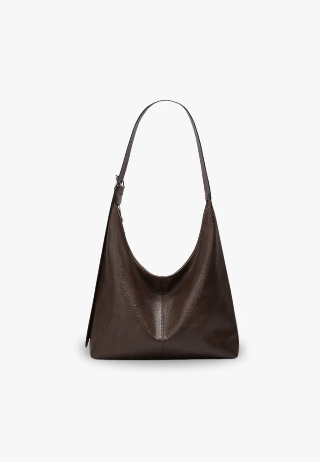 Sac porté épaule femme effet cuir anses courtes compact