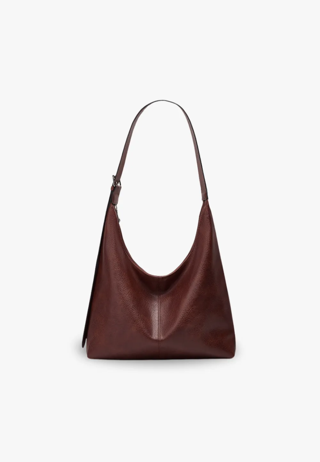 Sac porté épaule femme effet cuir anses courtes compact