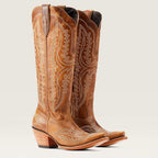 Bottes cowboy femme tige haute brodées style western - Annelie