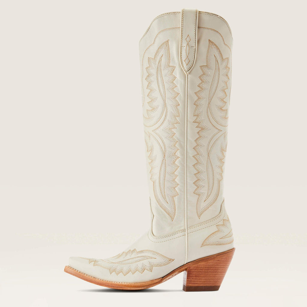 Bottes cowboy femme tige haute brodées style western - Annelie