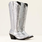 Bottes cowboy femme tige haute brodées style western - Annelie