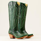 Bottes cowboy femme tige haute brodées style western - Annelie