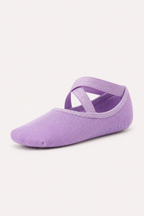 Chaussettes antidérapantes pour le yoga et le pilates avec bandes croisées - Klara