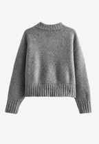 Cardigan femme maille côtelée coupe ample fermeture éclair - Hanne