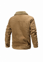 Veste velours côtelé homme doublure polaire col hiver - Ivar