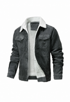 Veste velours côtelé homme doublure polaire col hiver - Ivar