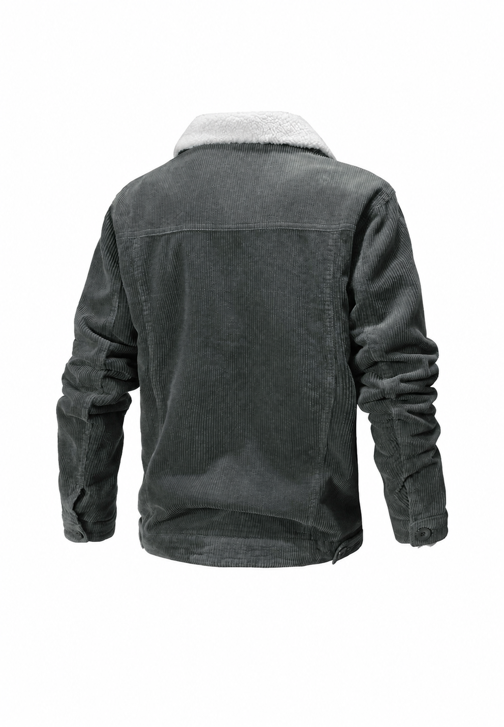 Veste velours côtelé homme doublure polaire col hiver - Ivar