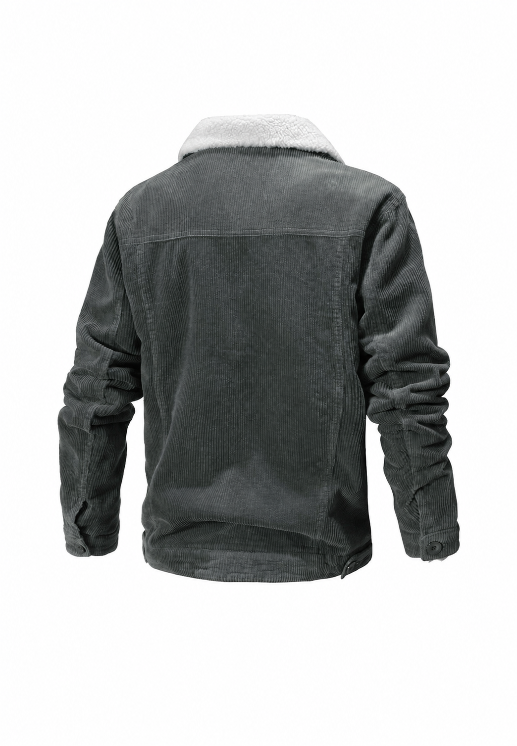 Veste velours côtelé homme doublure polaire col hiver - Ivar