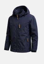 Veste coupe-vent homme imperméable capuche outdoor pluie - Jost