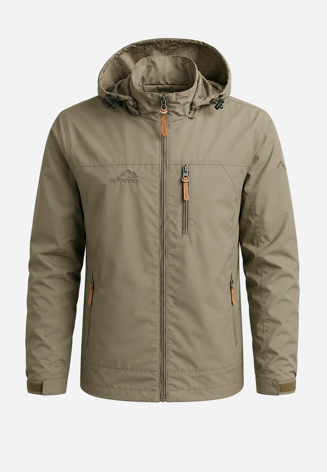 Veste coupe-vent homme imperméable capuche outdoor pluie - Jost