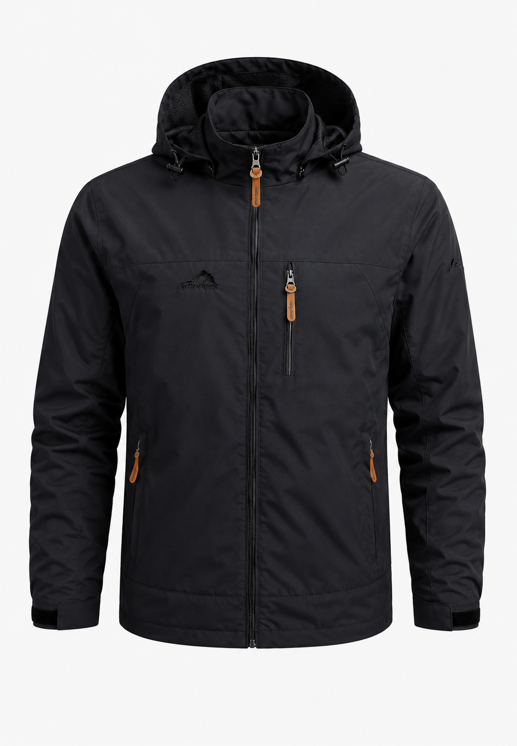 Veste coupe-vent homme imperméable capuche outdoor pluie - Jost