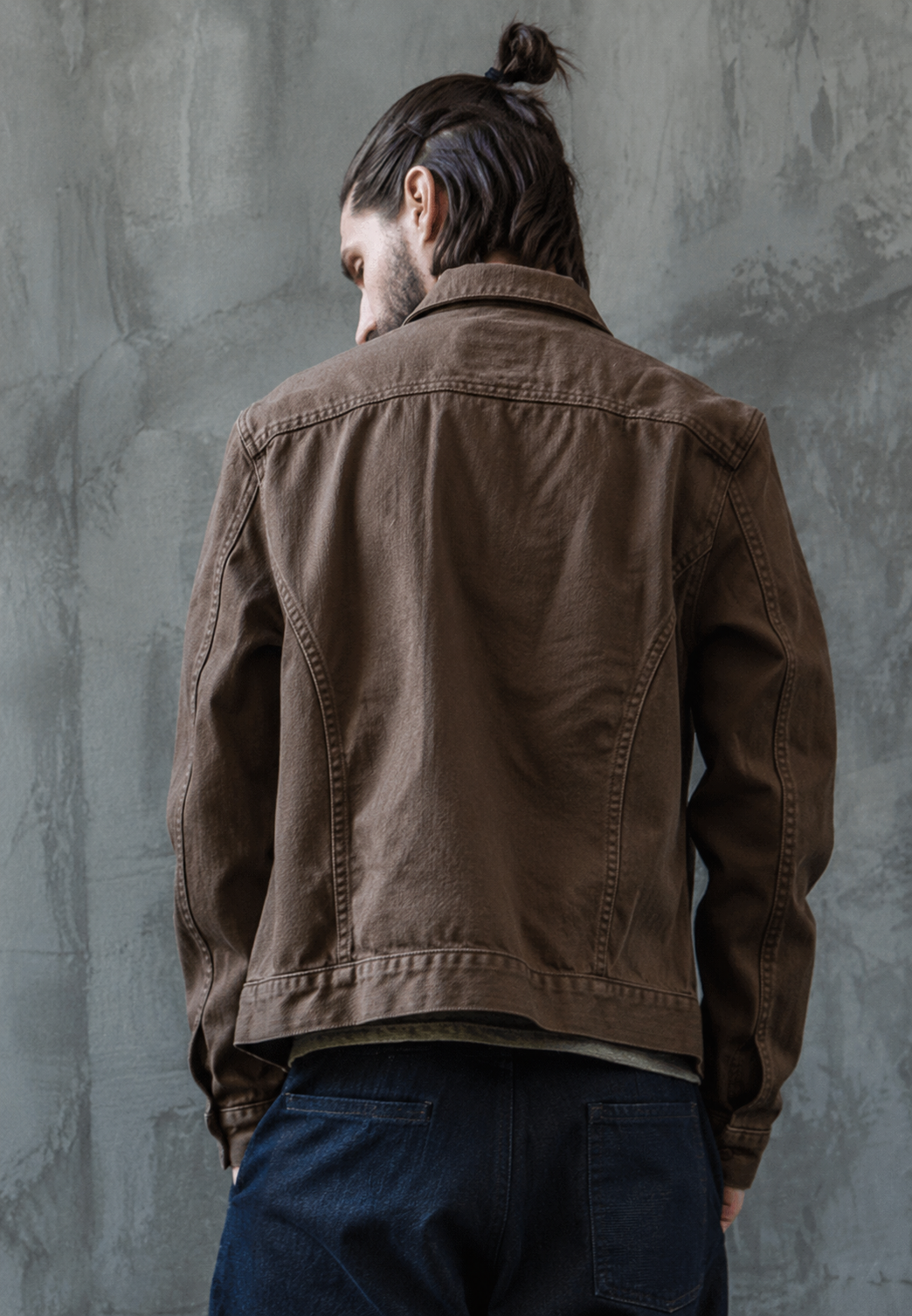 Veste travail homme effet délavé poches avant workwear - Arvid