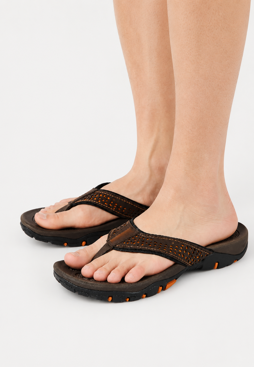 Tongs homme antidérapantes entre-doigts plage piscine été - Liam