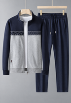 Survêtement homme deux pièces zippé col montant coordonné - Lasse