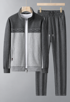 Survêtement homme deux pièces zippé col montant coordonné - Lasse