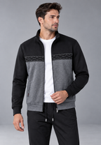 Survêtement homme deux pièces zippé col montant coordonné - Lasse