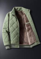 Veste matelassée homme col montant intérieur polaire chaude - Valdemar