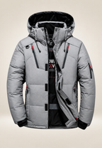 Veste matelassée outdoor homme capuche col montant hiver - Stellan