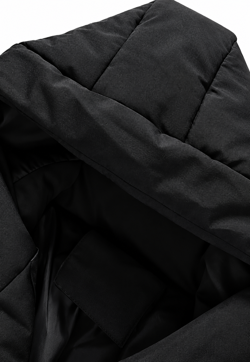 Veste matelassée homme capuche fermeture éclair coupe classique - Hakon