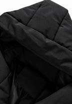 Veste matelassée homme capuche fermeture éclair coupe classique - Hakon
