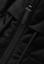 Veste matelassée homme capuche fermeture éclair coupe classique - Hakon