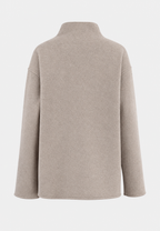Veste courte femme double boutonnage col rond chic - Esmée