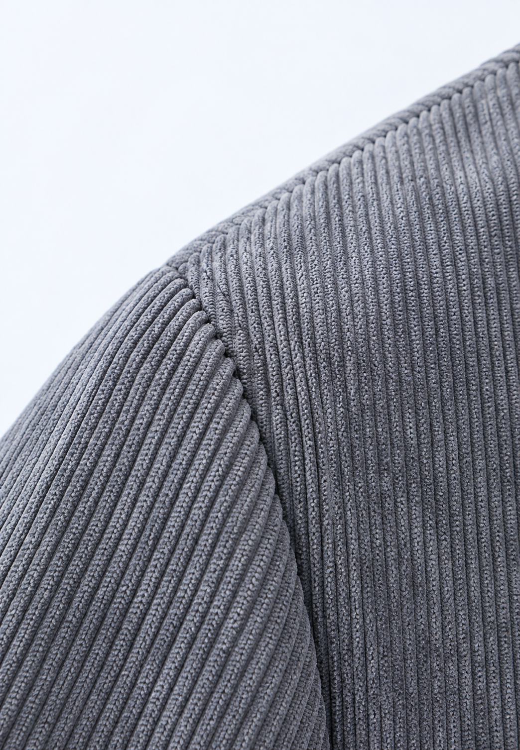Veste velours côtelé homme col chemise poche poitrine fermeture éclair - Amaury