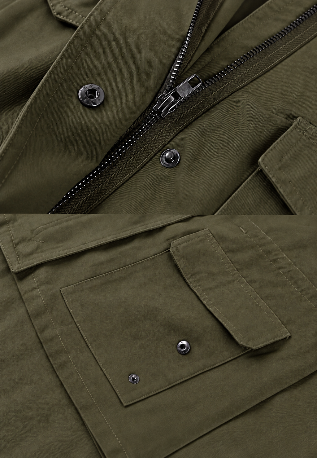 Veste légère femme poches mi-saison coupe épurée - Tilda