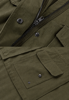 Veste légère femme poches mi-saison coupe épurée - Tilda