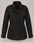 Veste légère femme poches mi-saison coupe épurée - Tilda