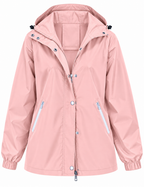 Veste imperméable femme capuche poches fermeture éclair pluie - Verena